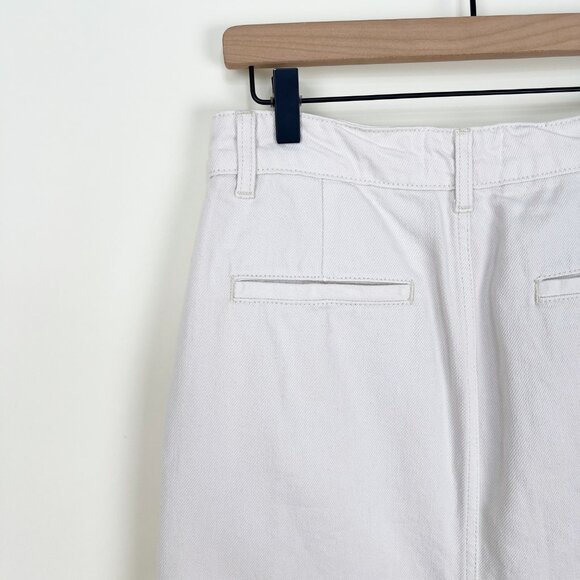 Reformation x Anthropologie Myles Denim Maxi Skirt Column Full Length High Rise - Picture 12 of 14